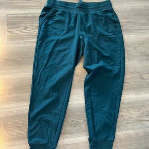 Teal joggers